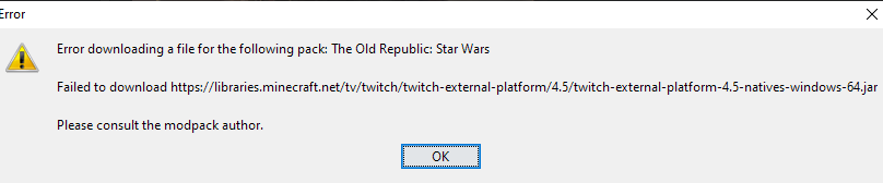 I cant install modpacks - Technic Launcher - Technic Forums